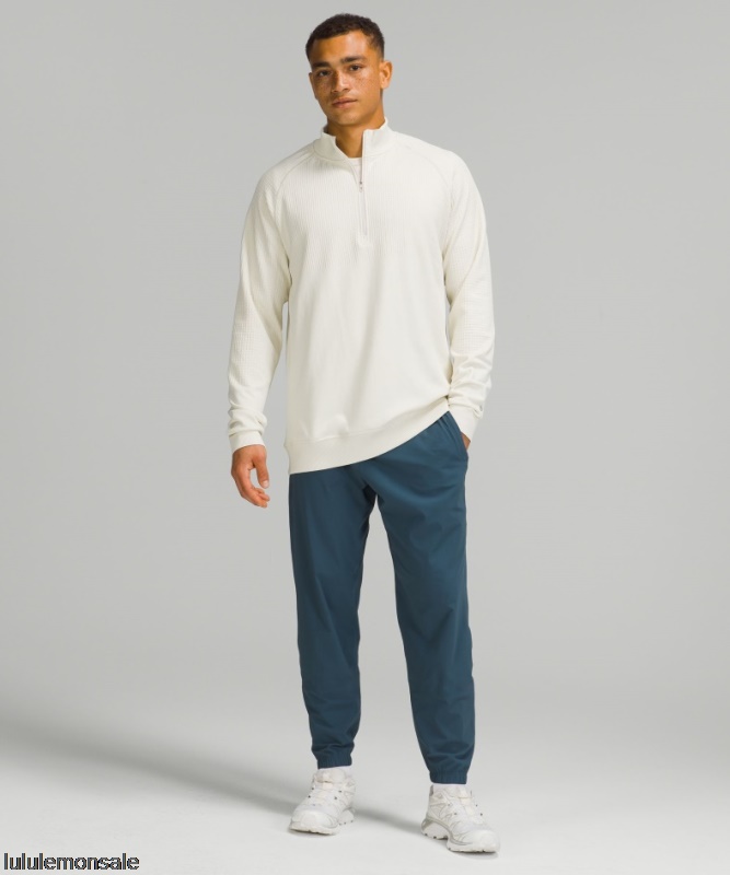 Lululemon Deutschland DELULU946 | Lululemon Deutschland White Opal Engineered Warm Half Zip